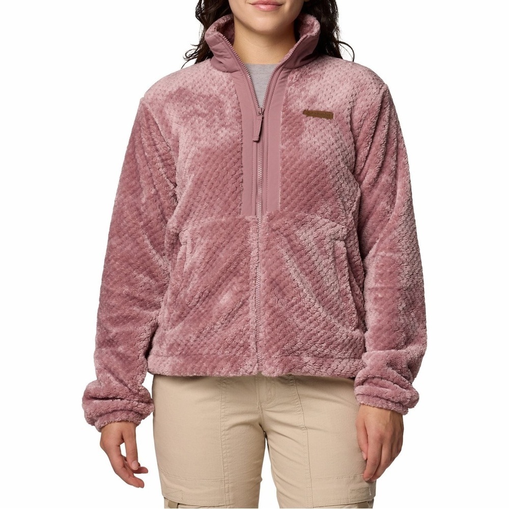 NWT Columbia Women’s Purple Fire Side Full Zip Jacket Sz M
